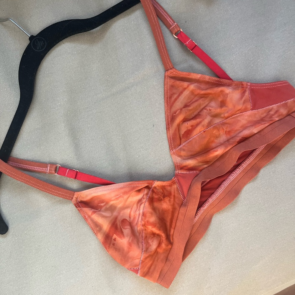Women's Orange Bralette